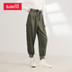 青年束脚休闲裤 班尼路春夏新款 女宽松长裤 梭织裤 潮流ins街头工装