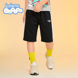 儿童休闲裤 男童夏季 子 童装 班尼路变形金刚针织短裤