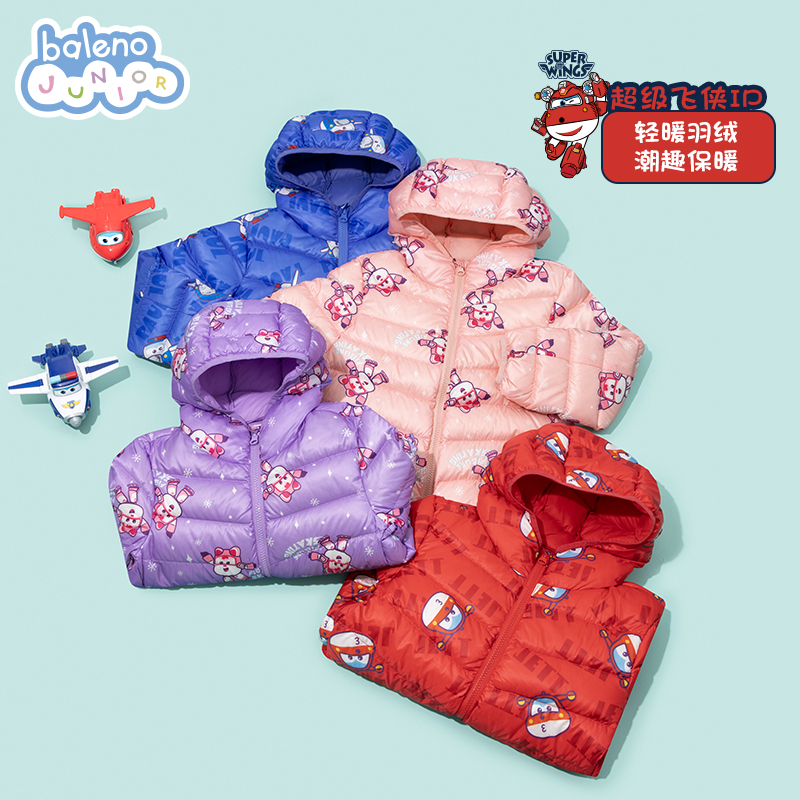 冬装女童外套轻薄儿童羽绒服