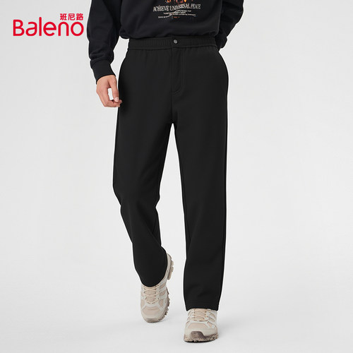 男装加绒户外登山运动休闲长裤