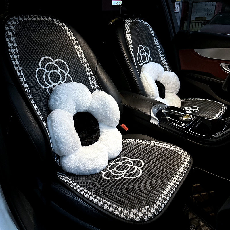 汽车坐垫通用四季冰丝凉垫透气