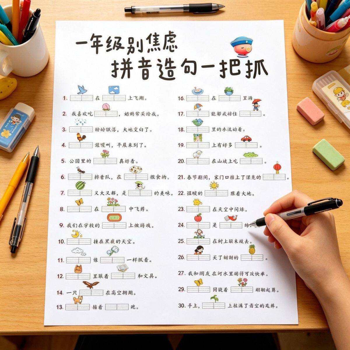 26新版一年级上册语文看