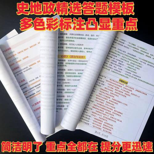 新版高考高中历史政治地