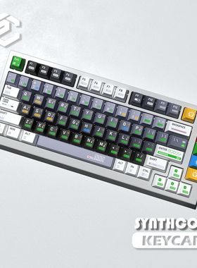 化学键帽PC材质雾透支持wooting EZ63MADE68 Hero68ND63夜魔键帽