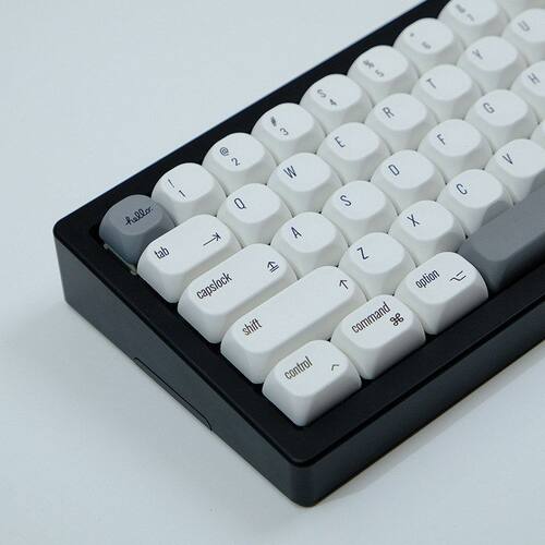 MAC键帽复古主题MOAKOA高度彩色