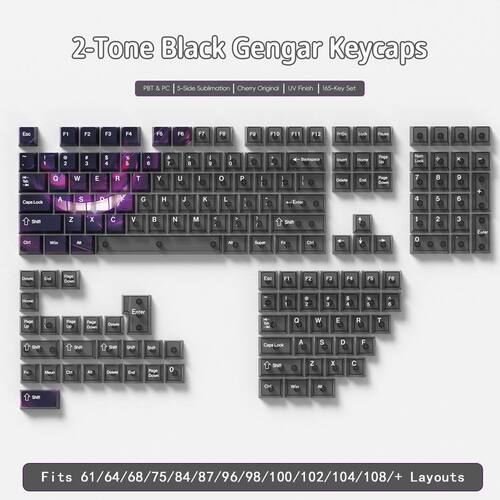 【PC热升华布局耿鬼】机械键盘