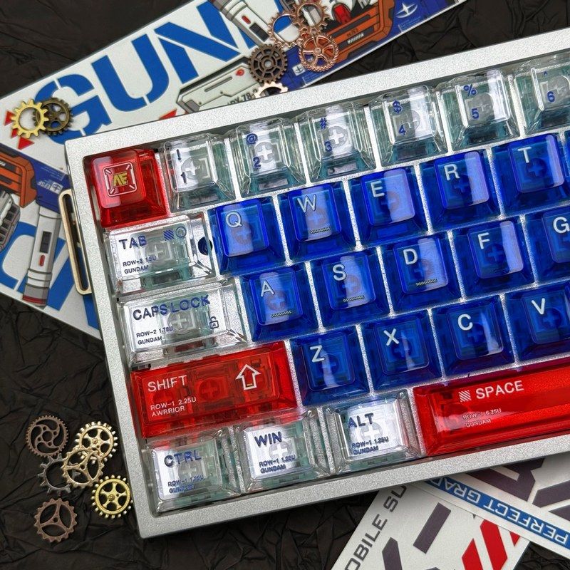 高达PC键帽原厂UV打印PC客制化键