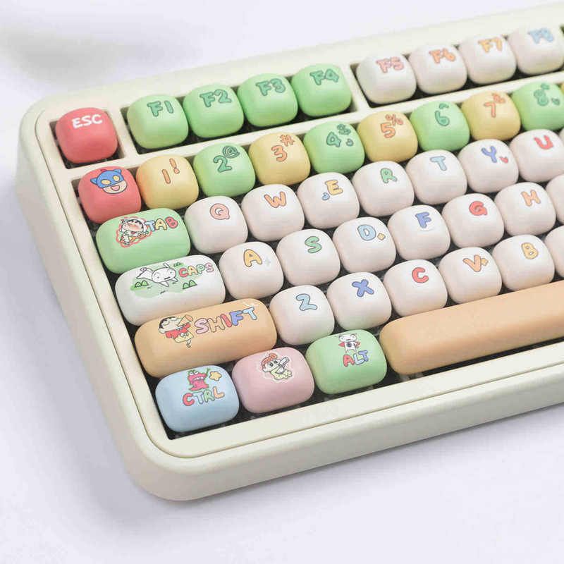 MOG馒头键帽蜡笔小新大全套PBT图片