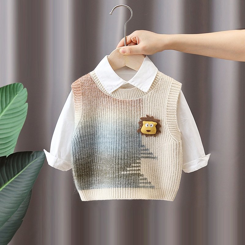 儿童马甲毛线男童针织上衣春秋外穿男孩秋冬加绒保暖小童背心宝宝,童装/婴儿装/亲子装,马甲,淘宝优惠券,粉丝福利购,淘宝优惠卷