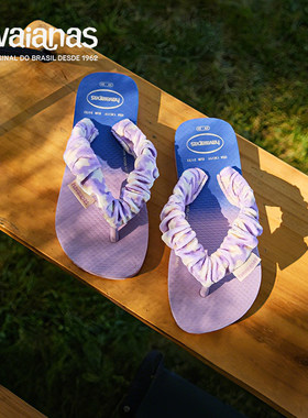 Havaianas春夏毛绒儿童人字拖