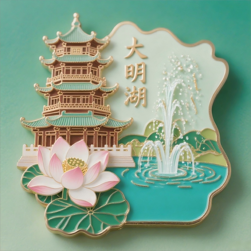 济南冰箱贴趵突泉文创城市地标