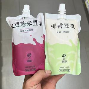 豆源和椰香红豆薏米豆乳