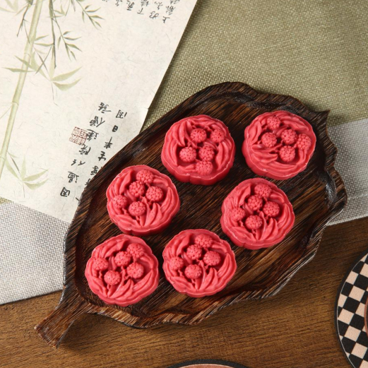 花生手压月饼模具75克50克30克