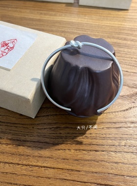 不闲原创手作 清迈原版简约打结银镯 纯银银镯