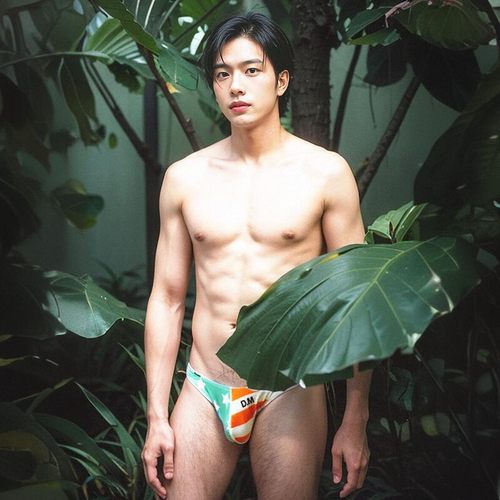 时尚涤纶紧身网红男士内裤