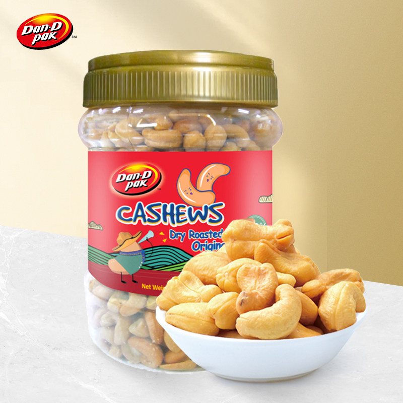 丹帝越南原装进口精选腰果仁原味盐味908g罐装特产休闲零食
