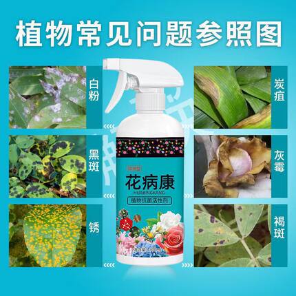 花病康喷剂植物营养液抗病菌预防家庭园艺用水培绿植伴侣喷雾花卉