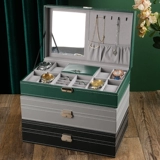 Ожерелье и браслет, кольцо, серьги, часы, высококлассная коробка для хранения, универсальный аксессуар, стенд