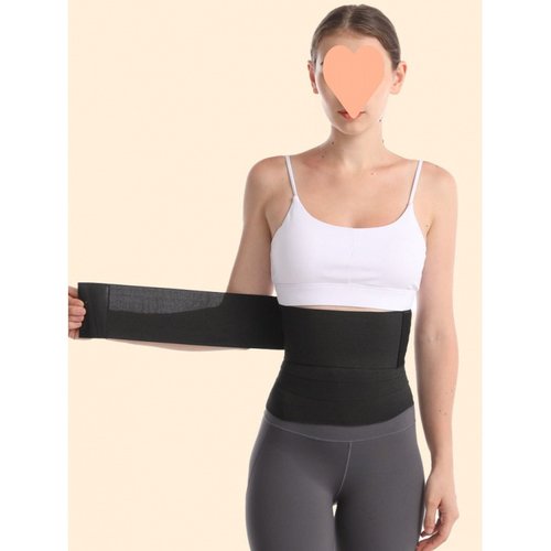 缠绕护腰收腹束腰带运动健身腰封女士腰部训练器紧身瑜伽长束缚带