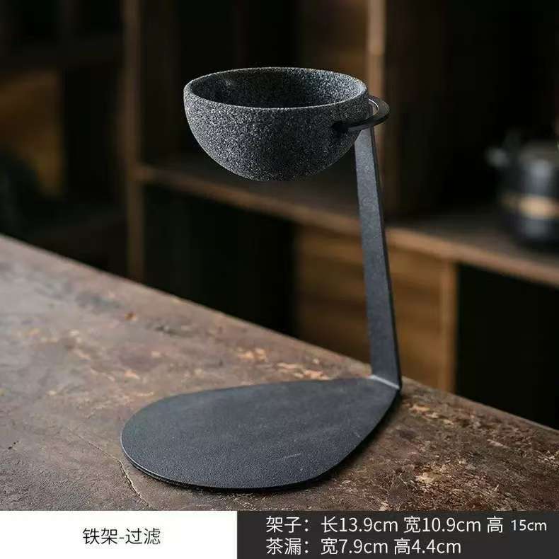 创意无孔过滤茶漏一体套装耐热防烫公道杯泡茶过滤器茶海分茶器