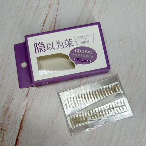 GECOMO宛若天生双眼皮贴贴片超自然平价便捷透明美目专用便携