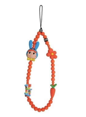 Melting Sadness KARORO蓝色兔子Casetify手机壳挂链挂绳少女链