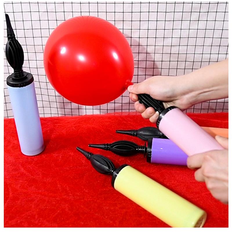 新款气球打气筒手动手推长