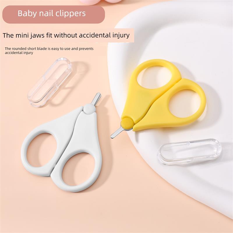 日本新生儿指甲剪可爱剪维生素d3滴剂剪刀ad胶囊小剪刀婴儿儿童维