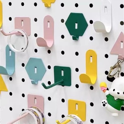 新款6mm洞洞板配件方孔圆