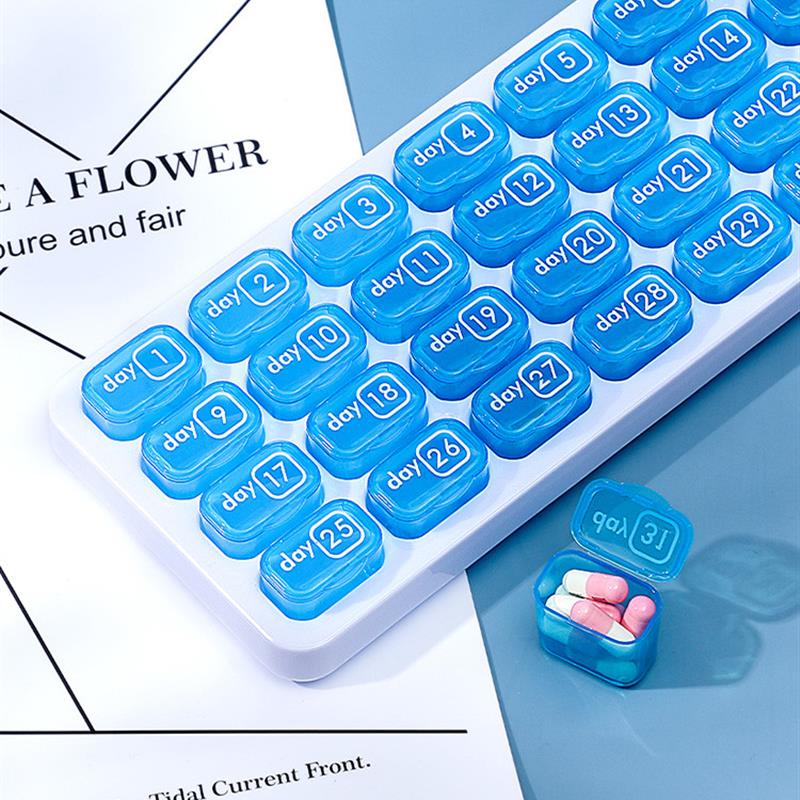 日本便携药盒一周七天30日