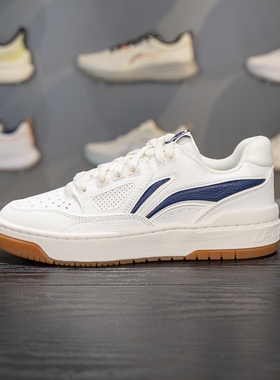 李宁男女同款休闲鞋2025秋季新款反伍BADFIVE篮球文化鞋ABCV021