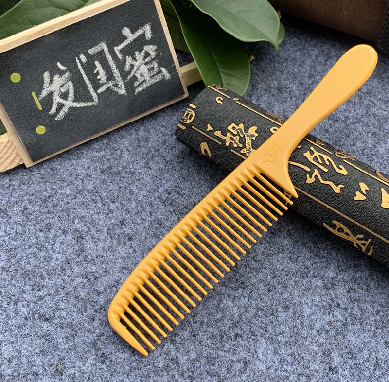 美发男士平头梳理发推发硬手柄梳