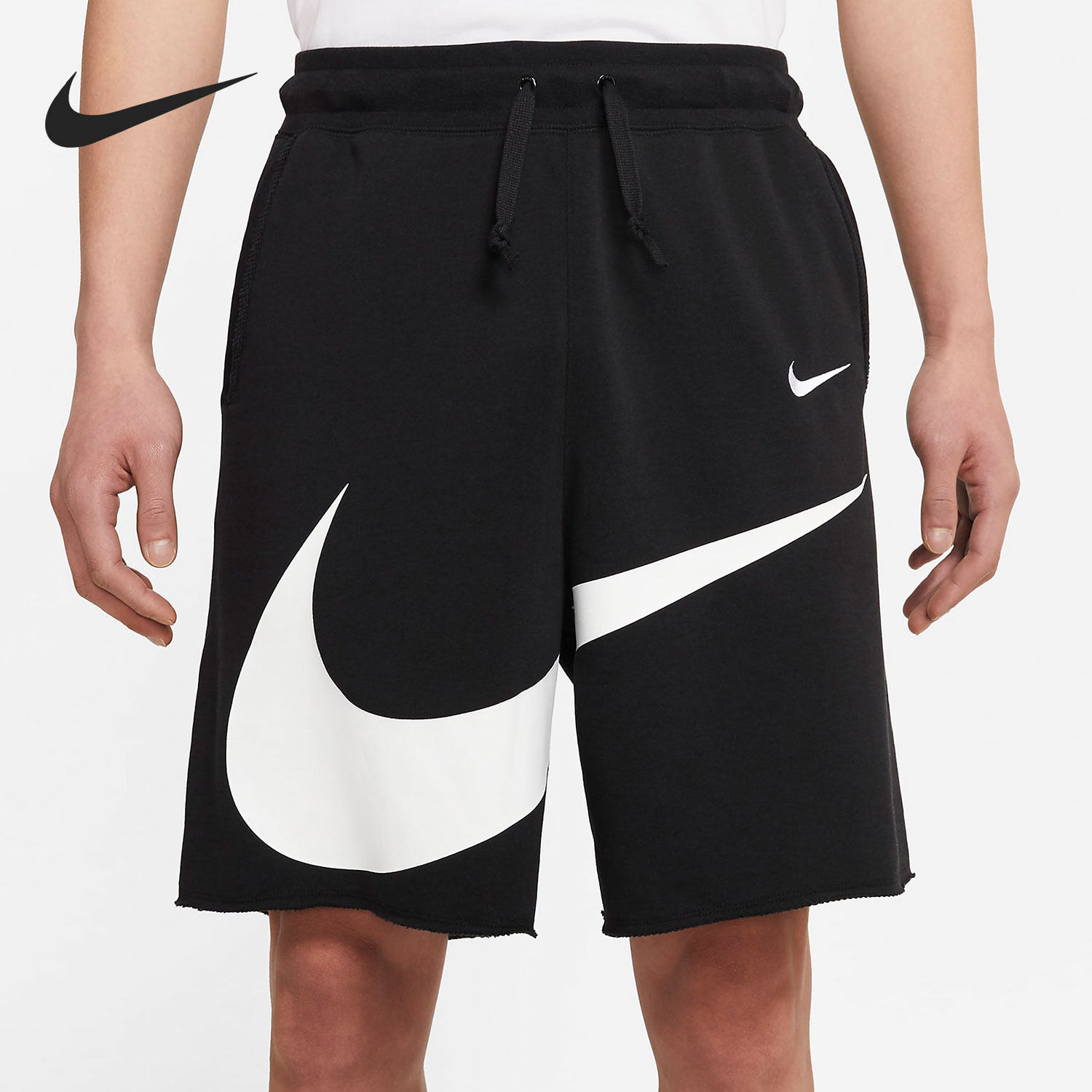 Nike/耐克正品男子针织宽松透气休闲运动五分裤 DJ5373-010