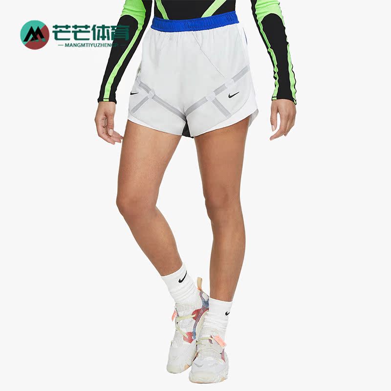 耐克正品女子宽松训练短裤