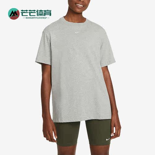 耐克女子运动宽松圆领休闲短袖