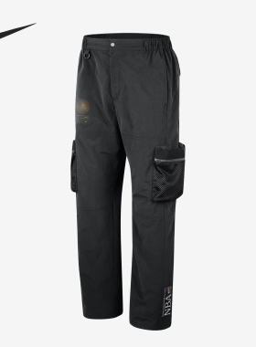 Nike/耐克正品Team 31 男子工装梭织直筒长裤FD8464-010