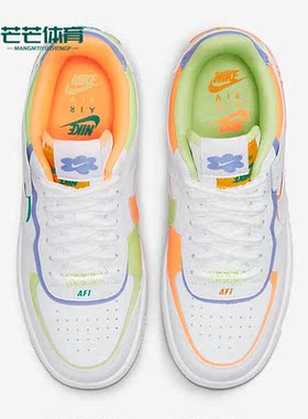Nike/耐克正品Air Force 1女子运动轻便低帮板鞋DX3718-100