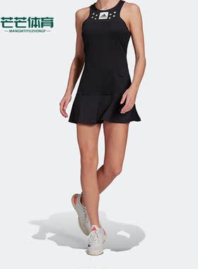 Adidas/阿迪达斯正品夏季新款网球女子运动休闲无袖连衣裙 HA7628