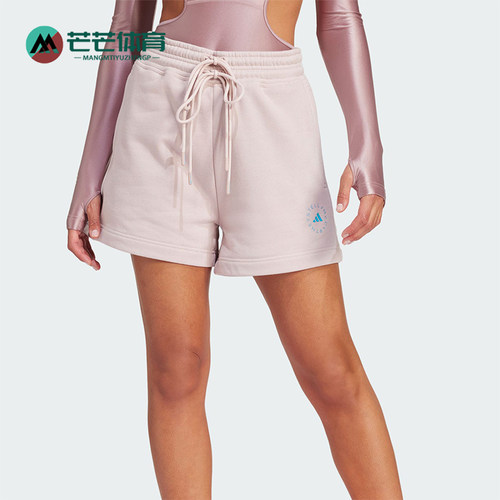 阿迪达斯女士系带透气短裤