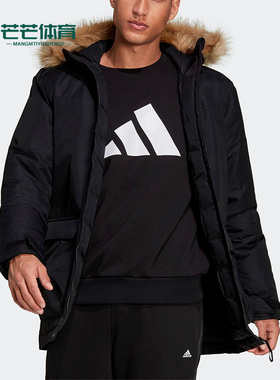 Adidas/阿迪达斯正品UTILITAS HO PKA男子户外保暖运动棉服GT1699