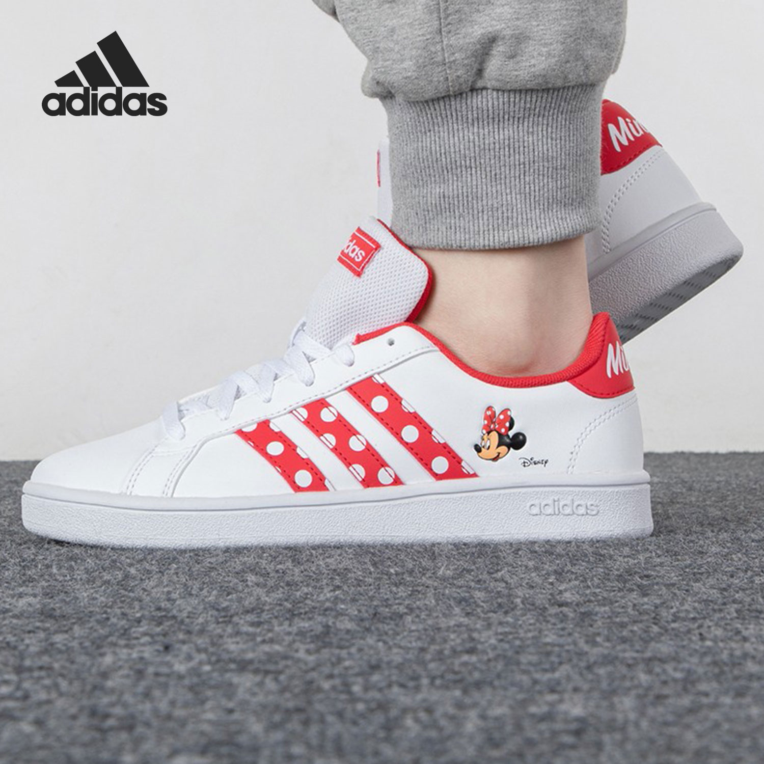 阿迪达斯男子低帮休闲运动鞋