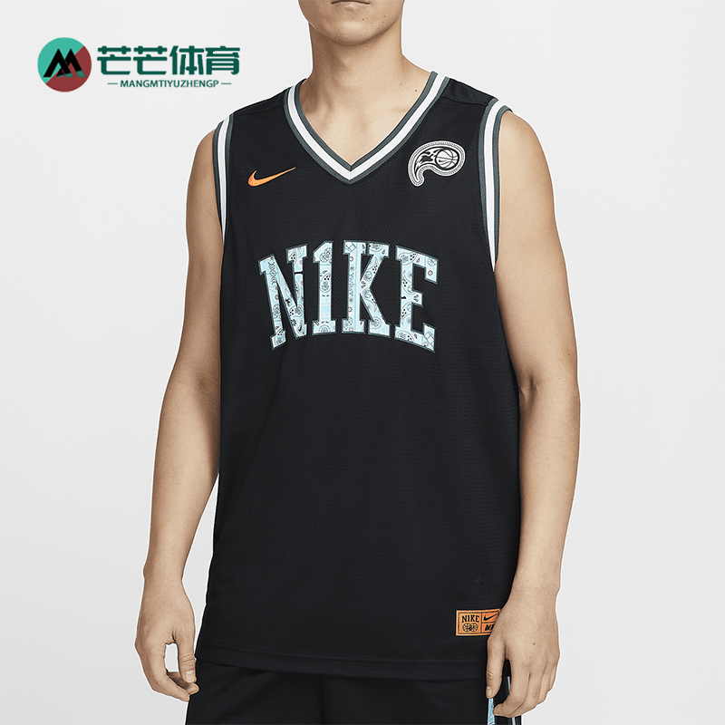 耐克男士无袖篮球球衣运动T恤