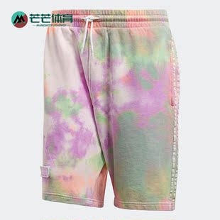 透气休闲运动五分短裤 三叶草男子时尚 CW9417 阿迪达斯正品 Adidas