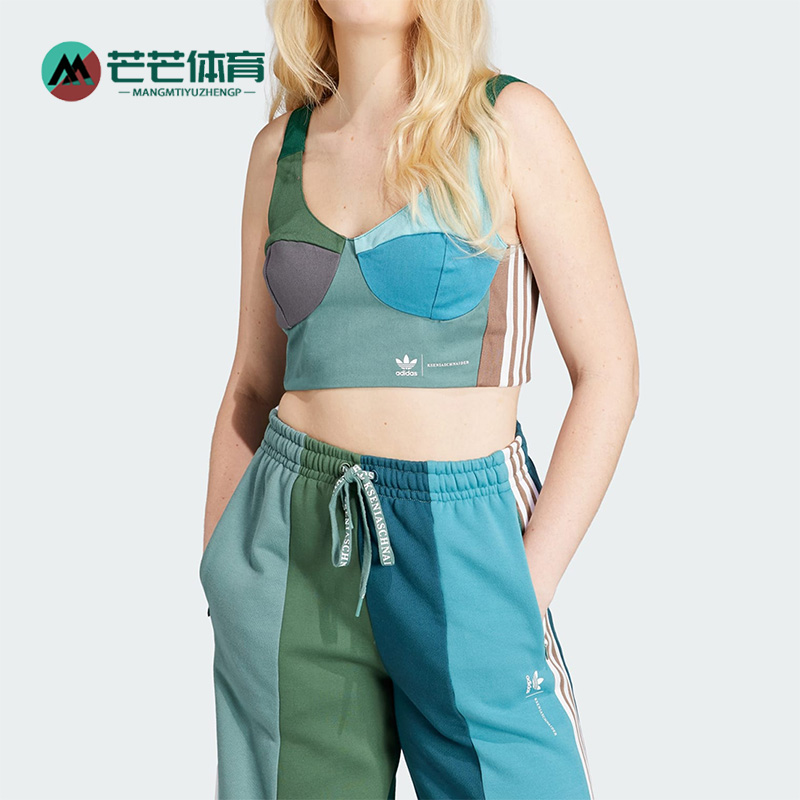 阿迪达斯三叶草女子时尚运动背心