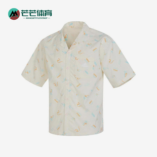 衬衫 Adidas 大童翻领运动休闲短袖 新款 IT1801 阿迪达斯正品