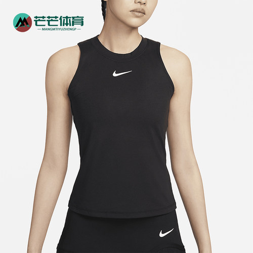 耐克女士网球运动背心运动T恤