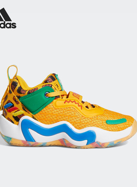 Adidas/阿迪达斯正品新款D.O.N. Issue 3 C大童运动篮球鞋GZ5517