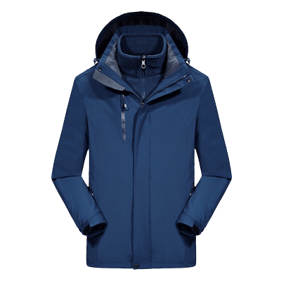 秋冬季可拆卸内胆软壳防水外套