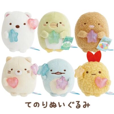 新款现货日本san-x角落生物sumikko12月软糖派对炸虾毛绒沙包公仔