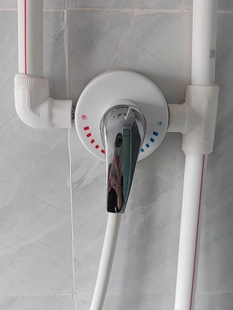 混水阀淋浴明装 电热水器开关阀冷热开关贴墙式 配件 通用于海尔美